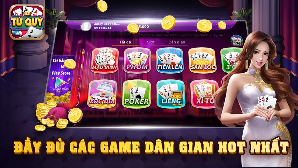 Game danh bai doi thuong - Tu Quy At Club 2018 Screenshot2