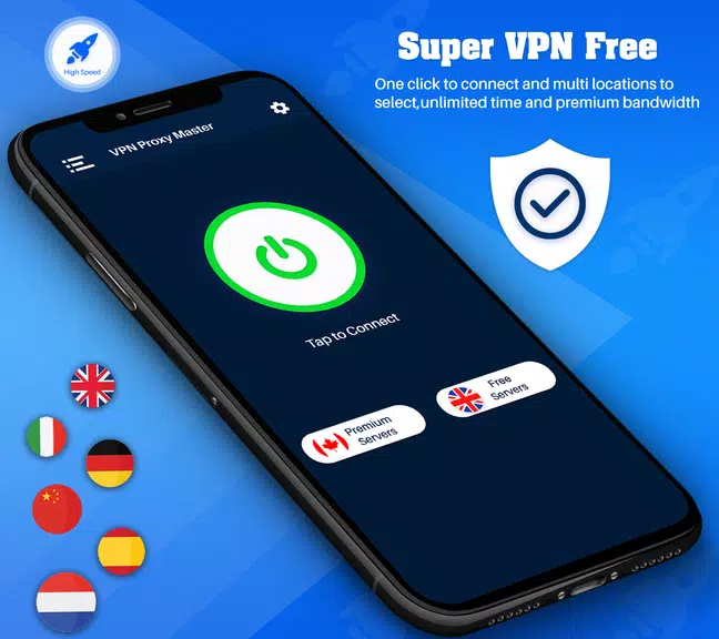 Super Vpn Free : Fast Vpn Master & Secure Vpn App Screenshot2