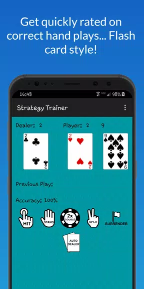 Blackjack Strategy Trainer Screenshot2