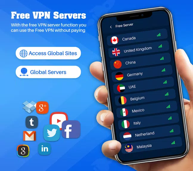 Super Vpn Free : Fast Vpn Master & Secure Vpn App Screenshot4