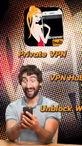 Browser Hub VPN Private Unblocker Screenshot1