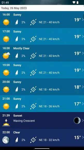 Weather Belgium XL PRO Screenshot4