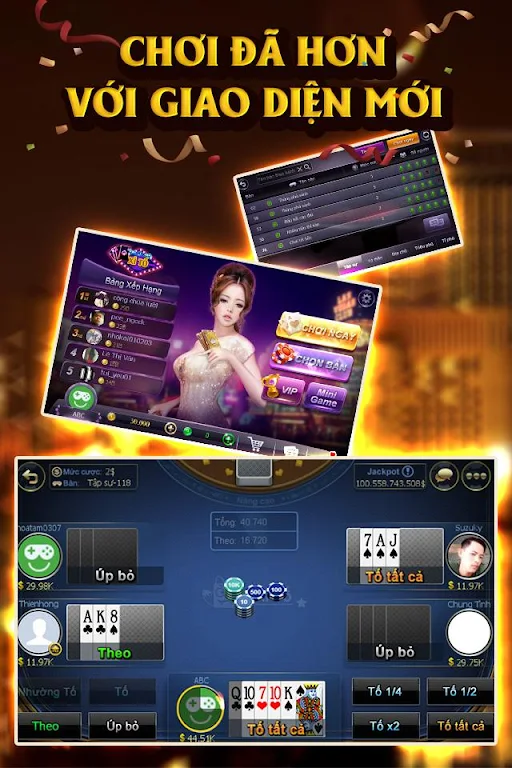 xi to - poker element - zingplay Screenshot1