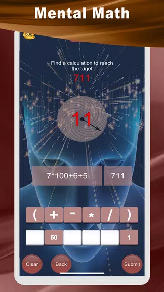 Number Scramble - Mental Math Screenshot1