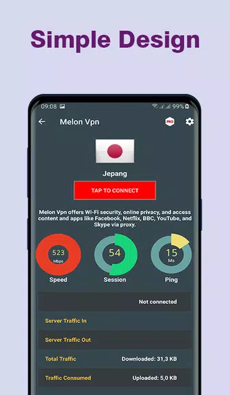 Melon VPN - Unlimited Unblock Free Wifi Proxy VPN Screenshot2