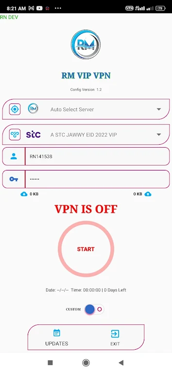 RM VIP VPN Screenshot2