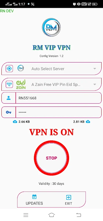 RM VIP VPN Screenshot3