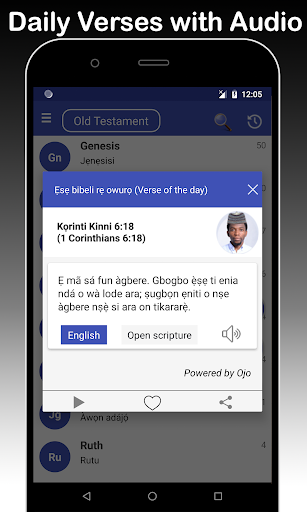 Yoruba & English Bible - With Full Offline Audio Screenshot2