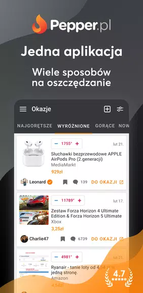 Pepper - Okazje i Kupony Screenshot1