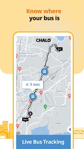 Chalo - Live Bus Tracking App Screenshot2