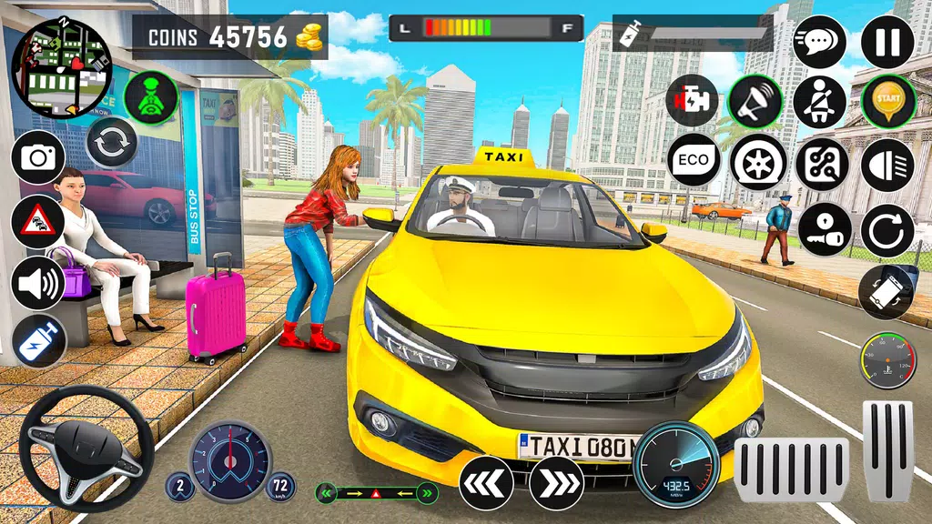 Crazy Taxi Driver: Taxi Game Screenshot1