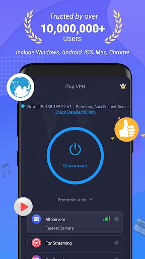 iTop VPN: Proxy & secure Vpn Screenshot2