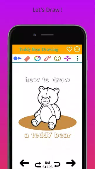 How to Draw Cute Teddy Bear Screenshot3