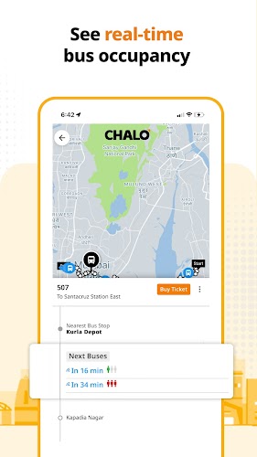 Chalo - Live Bus Tracking App Screenshot3