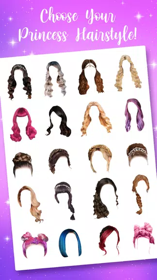 Girls Hair Changer: Hairstyles Screenshot1