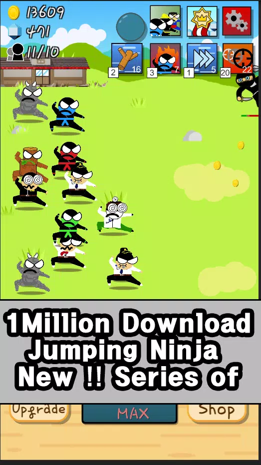 Ninja Growth - Brand new clicker game Mod Screenshot2