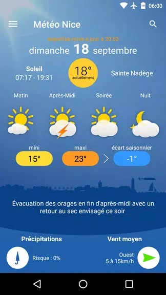 Météo Nice Screenshot1