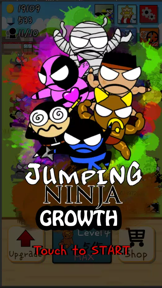 Ninja Growth - Brand new clicker game Mod Screenshot3