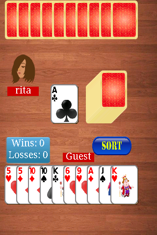 Rummy Free by Your Games Screenshot1