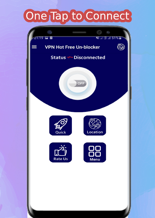 VPN Hot Free Un-blocker Screenshot1