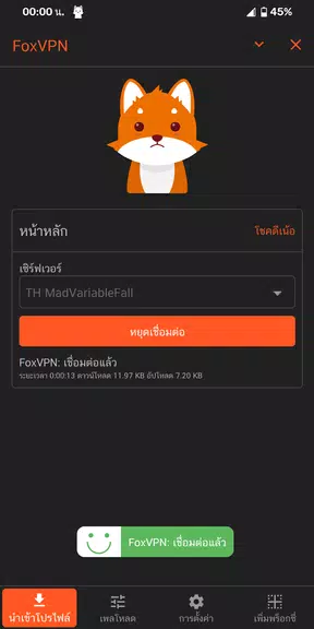FoxVPN Internet Screenshot4