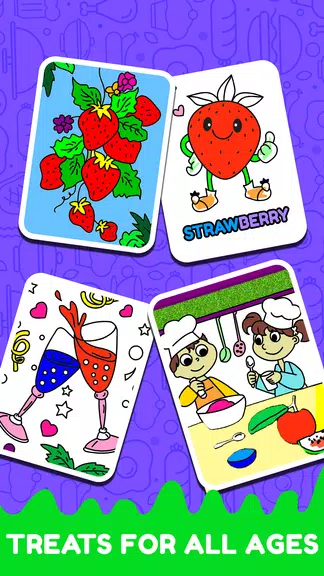 Fruits Coloring- Food Coloring Screenshot4