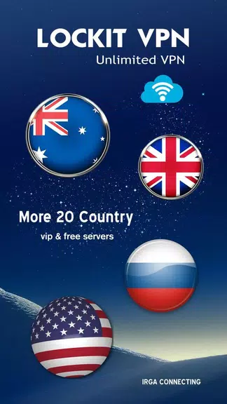 Lockit VPN - Free 360 VPN & Turbo Hotspot Screenshot3