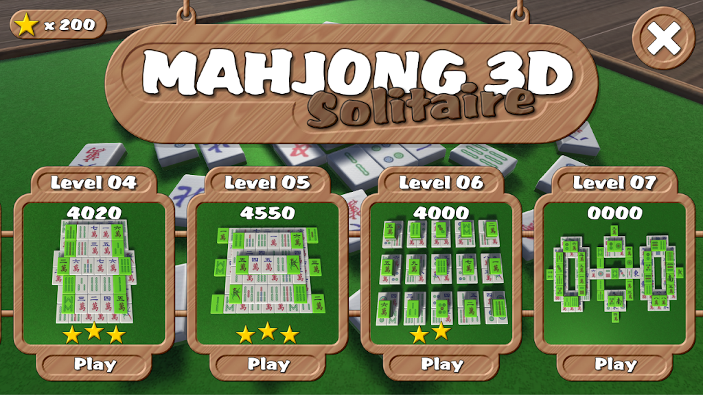 Mahjong 3D Solitaire Screenshot2