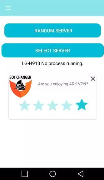 Bot Changer ARK VPN Wifi security & Unblock Proxy Screenshot2