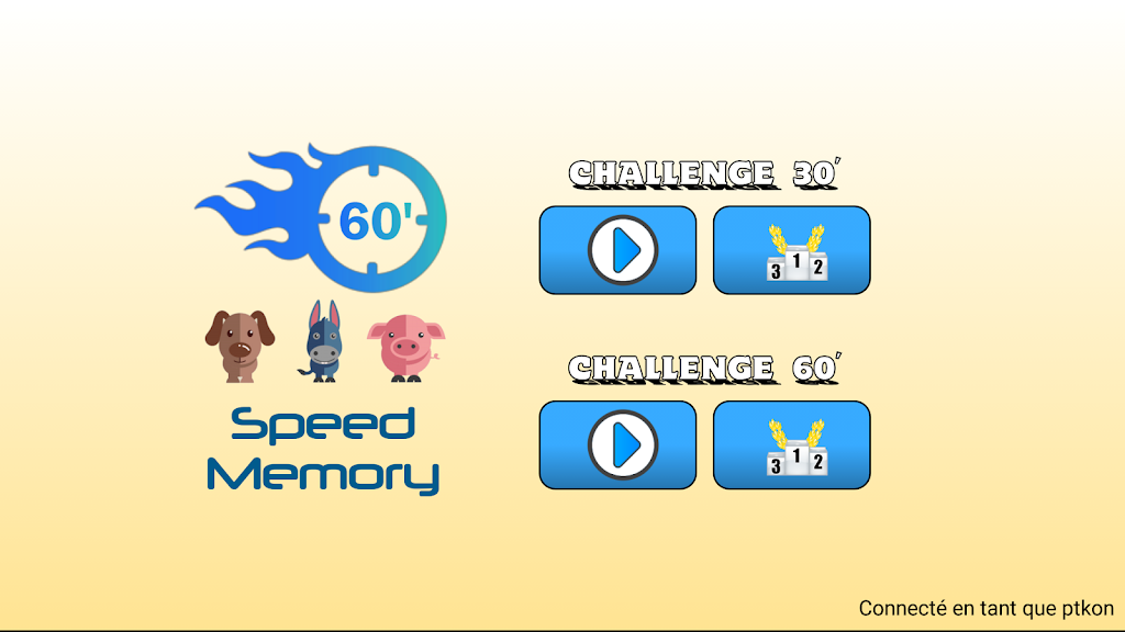 Speed Memory by Guillaume T. Screenshot2