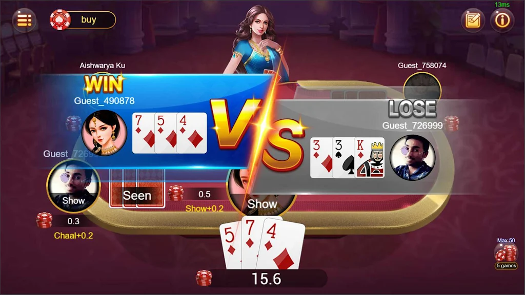 Teen Patti Online Screenshot3