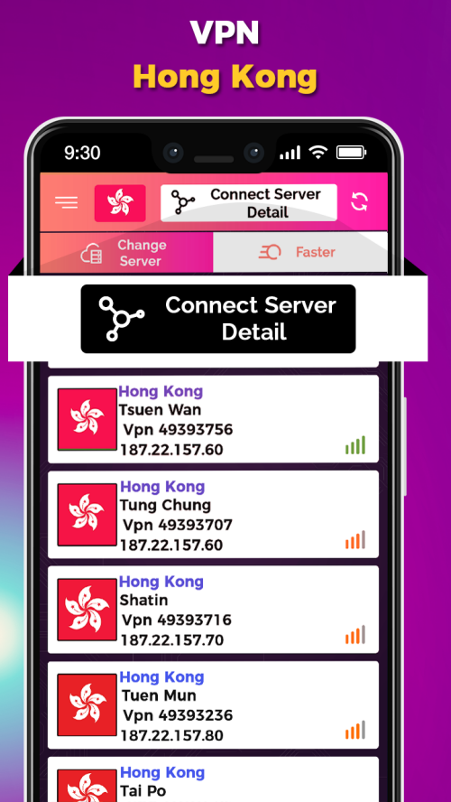 VPN Hong Kong Screenshot2