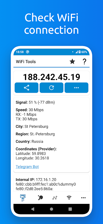 WiFi Tools: Network Scanner Mod Screenshot1