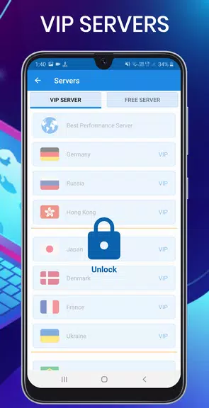 Fast VPN - Free Secure VPN, Fr Screenshot4