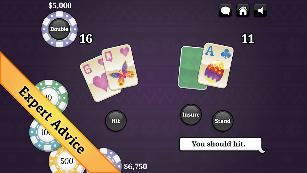 Easter Blackjack Screenshot4