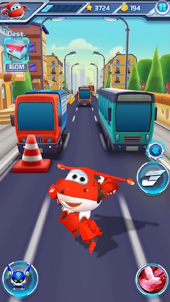 Super Wings : Jett Run Mod Screenshot3