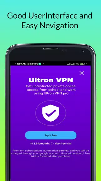 NEPAL VPN PUBG - Ultron VPN Un Screenshot4