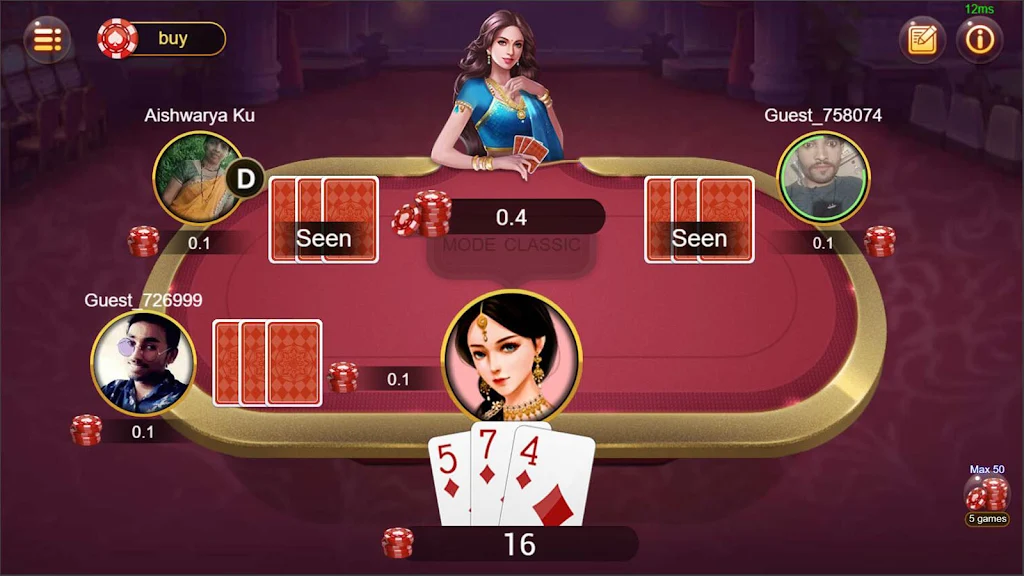 Teen Patti Online Screenshot2