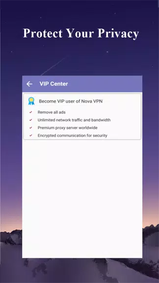 Nova VPN -  Free, no block & lightning speed Screenshot4