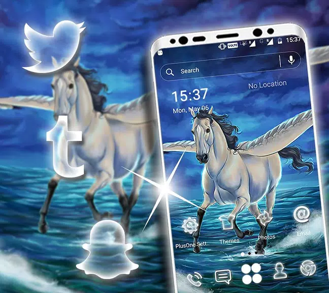 Dream Horse Launcher Theme Screenshot1