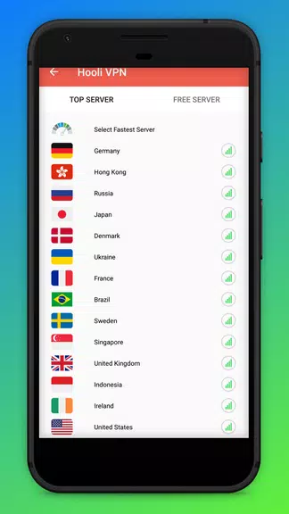 Hooli VPN Screenshot2