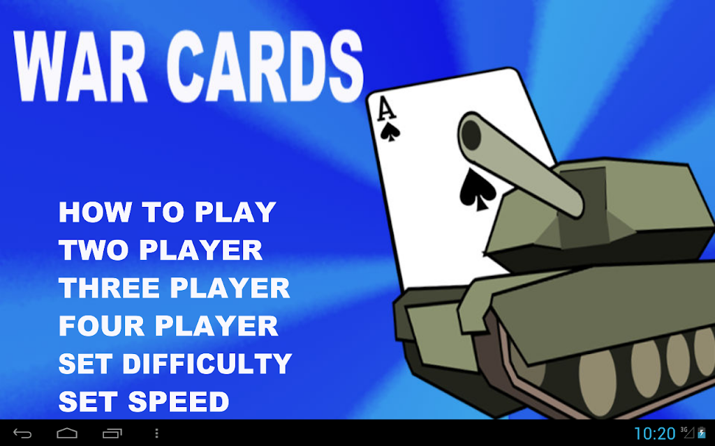 WAR Cards Screenshot2