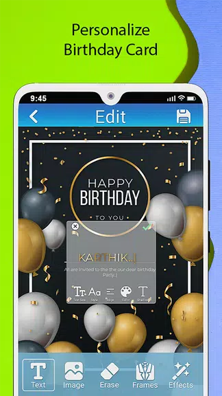 Happy Birthday Photo Frames Screenshot4