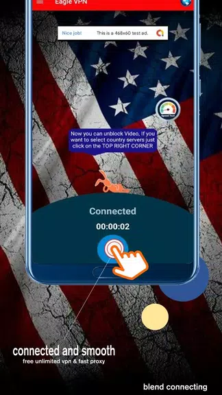 Eagle VPN - Unlimited USA VPN & Unblock Site Screenshot3