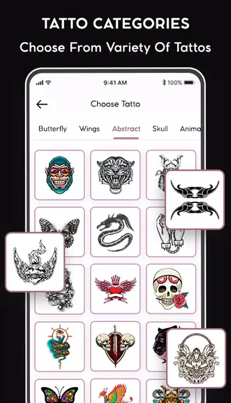 Tattoo on Photo :Tattoo design Screenshot2