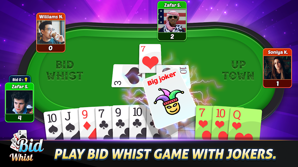 Bid Whist Classic Spades Games Screenshot3