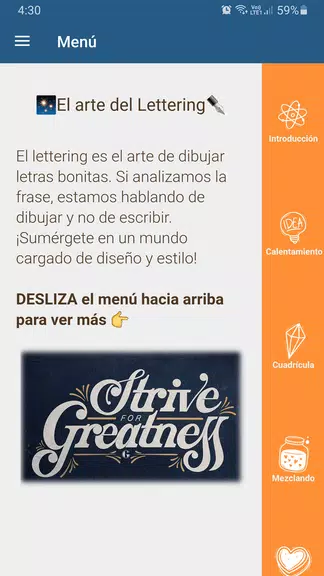 Cómo hacer escritura lettering Screenshot1