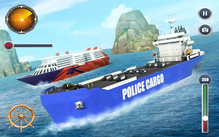 Police Transport Ship Car Simulator Screenshot3