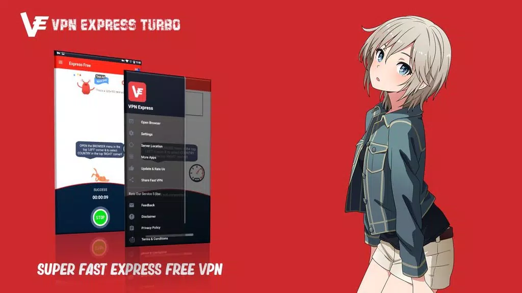 VPN Express Turbo - Free Proxy and Faster Internet Screenshot2