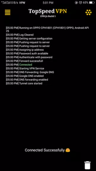 Topspeed VPN PRO Screenshot1